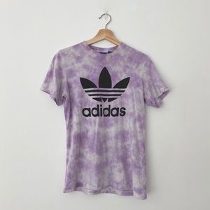 adidas tie-dyed tee